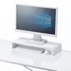 MR-LC804W 3段階横幅可変タイプ机上ラック(ホワイト) MR-LC804W / 3段階横幅可変タイプ机上ラック(ホワイト)