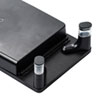 MR-LC805BK USBハブ・引出し付机上ラック(W590×D240mm・ブラック) MR-LC805BK / USBハブ・引出し付机上ラック(W590×D240mm・ブラック)