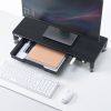 MR-LC806BK USBハブ・引出し付モニター台 MR-LC806BK / USBハブ・引出し付モニター台