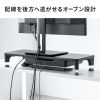 MR-LC806BK USBハブ・引出し付モニター台 MR-LC806BK / USBハブ・引出し付モニター台