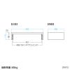 MR-LCAV2U25 / 19インチマウント搭載卓上ラック（2U）