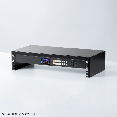MR-LCAV2U25 / 19インチマウント搭載卓上ラック（2U）