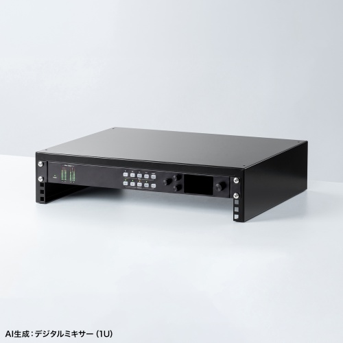 MR-LCAV2U40 / 19インチマウント搭載卓上ラック(2U)