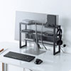 MR-STN1BK モニター裏収納ラック(幅48.2cm) MR-STN1BK / モニター裏収納ラック(幅48.2cm)
