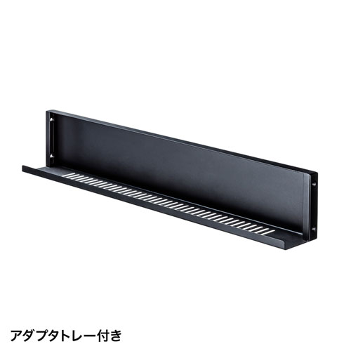 MR-STN1BK / モニター裏収納ラック（幅48.2cm）