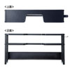 MR-STN2BK テレビ裏収納ラック(幅60cm) MR-STN2BK / テレビ裏収納ラック(幅60cm)