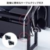 MR-STN2BK テレビ裏収納ラック(幅60cm) MR-STN2BK / テレビ裏収納ラック(幅60cm)