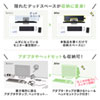 MR-STN2BK テレビ裏収納ラック(幅60cm) MR-STN2BK / テレビ裏収納ラック(幅60cm)
