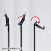 MR-TABST10 9~10インチ対応高さ可変機能付きiPad・タブレットスタンド MR-TABST10 / 9~10インチ対応高さ可変機能付きiPad・タブレットスタンド