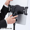 MR-TABST12 高さ可変機能付きiPad・タブレットスタンド MR-TABST12 / 高さ可変機能付きiPad・タブレットスタンド