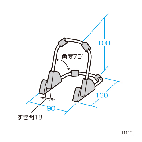 MR-TABST2 / e-Book タブレットPC 電子書籍端末用スタンド