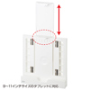 MR-TABST8W iPad・タブレットホルダー(9~11インチ・厚さ10mmまで対応) MR-TABST8W / iPad・タブレットホルダー(9~11インチ・厚さ10mmまで対応)