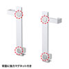 MR-TABST9WN iPad・タブレットホルダー(ホワイト) MR-TABST9WN / iPad・タブレットホルダー(ホワイト)