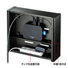 MR-VESA10 モニター裏収納 VESA取付け 鍵付きセキュリティボックス MR-VESA10 / モニター裏収納 VESA取付け 鍵付きセキュリティボックス