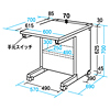 NSD-067 ネットワークデスク(W600×D700mm) NSD-067 / ネットワークデスク(W600×D700mm)