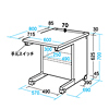 NSD-068 / ネットワークデスク(W600×D800mm)