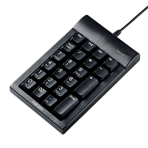 NT-10UH2BK / メカニカルテンキー(ハブ付・ブラック)