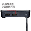 NT-11UH2BK USB2.0ハブ付テンキー(ブラック) NT-11UH2BK / USB2.0ハブ付テンキー(ブラック)