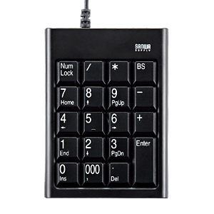 NT-14UBK / USBテンキー(ブラック)