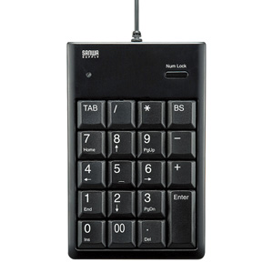 NT-16UBKN / USBテンキー(ブラック)