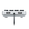 NT-17UH2PKN USB2.0ハブ付テンキー(シルバー) NT-17UH2PKN / USB2.0ハブ付テンキー(シルバー)