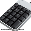 NT-17UH2PKN USB2.0ハブ付テンキー(シルバー) NT-17UH2PKN / USB2.0ハブ付テンキー(シルバー)