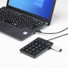 NT-18CUHBK USBテンキー(Type-Cコネクタ・USB2.0ハブ付き) NT-18CUHBK / USBテンキー(Type-Cコネクタ・USB2.0ハブ付き)