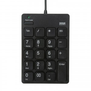 NT-18CUHBK / USBテンキー(Type-Cコネクタ・USB2.0ハブ付き)