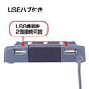 NT-1UH USBハブ付テンキー(グレー) NT-1UH / USBハブ付テンキー(グレー)