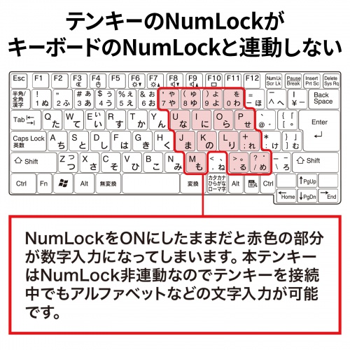 NT-25UBK / 抗菌テンキー