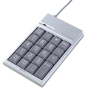 NT-3USV / USBテンキー(シルバー)
