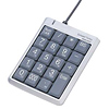 NT-4UHSV USBハブ付テンキー(シルバー) NT-4UHSV / USBハブ付テンキー(シルバー)