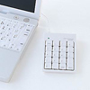 NT-5UHW USBテンキー(クリアホワイト) NT-5UHW / USBテンキー(クリアホワイト)