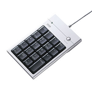 NT-8USV / USBテンキー(シルバー)