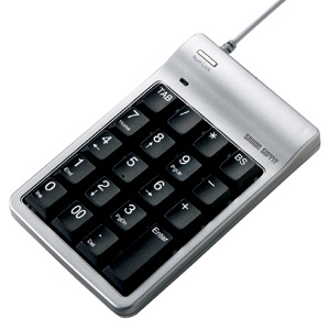 NT-9USV / USBテンキー(シルバー)