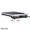 NT-M18CUHSV USB2.0ハブ付テンキー NT-M18CUHSV / USB2.0ハブ付テンキー