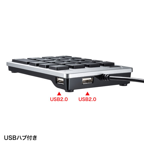 NT-M18CUHSV / USB2.0ハブ付テンキー