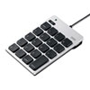 NT-M18UHSV USB2.0ハブ付テンキー(シルバー) NT-M18UHSV / USB2.0ハブ付テンキー(シルバー)