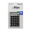 NT-MBT23BK Mac用Bluetoothテンキー NT-MBT23BK / Mac用Bluetoothテンキー