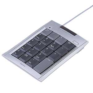 NT-USB14SVK / USBテンキー(シルバー)