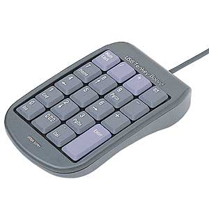 NT-USB19 / USBテンキー(ダークグレー)