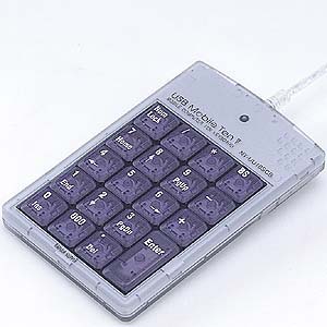 NT-UU10SCB / USBモバイルテンV(シルバー&クリアブルー)