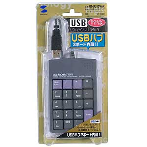 NT-UU10VAK / USBモバイルテンV(バイオレット＆グレー)