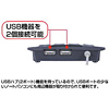 NT-UU14D USBハブ付テンキー(ダークシルバー) NT-UU14D / USBハブ付テンキー(ダークシルバー)