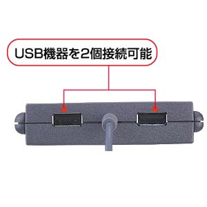 NT-UU18D / USBハブ付テンキー(ダークシルバー)