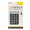 NT-WL20SV ワイヤレスUSBテンキー NT-WL20SV / ワイヤレスUSBテンキー