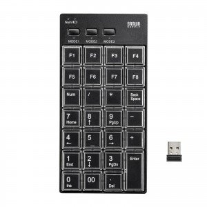 NT-WL26BK / プログラマブルテンキー（2.4Gモデル）