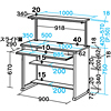 PD-1052SV / パソコンデスク
