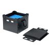 PD-BOX5BK プラダン製蓋付きタブレット・ノートパソコン収納ケース(10台用) PD-BOX5BK / プラダン製蓋付きタブレット・ノートパソコン収納ケース(10台用)