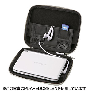 PDA-EDC22BKN / セミハード電子辞書ケース（ブラック）